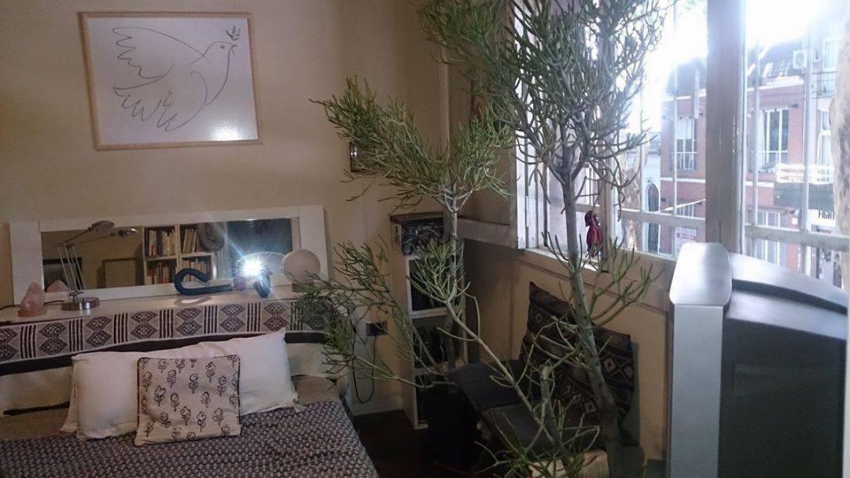 2 ambientes al frente PALERMO SOHO terraza comun libre 