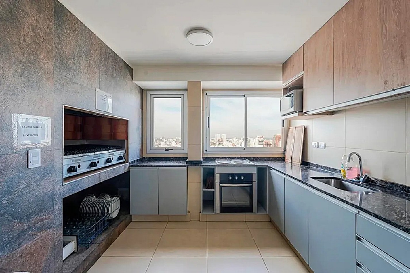 VENTA MONOAMBIENTE AL FRENTE BALCON ***APTO CREDITO BANCARIO*** PILETA, GYM, PARRILLA, SUM 