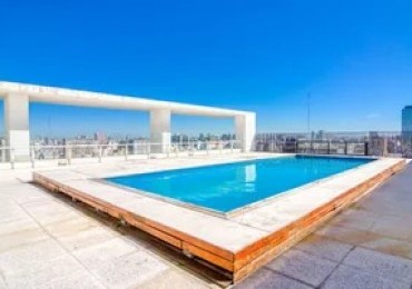 HERMOSO MONOAMBIENTE ZONA CENTRO EN ALTURA CON COCHERA FIJA Y AMENITIES ***APTO CREDITO BANCARIO***